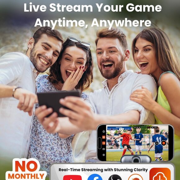 XbotGo Chameleon AI Auto Sports Action Camera - Picture 10 of 13